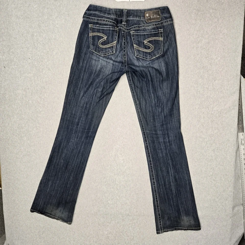 Silver Jeans Co. Women Jeans W29/L35 Blue Denim TUESDAY 35